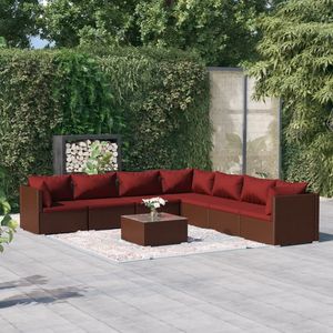 Set da giardino Cinnamon Red in colore marrone - Product Image 1