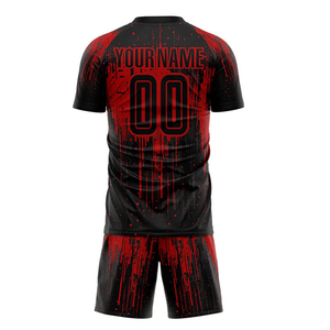 Premium Quality Men Soccer Uniform <b>Light</b> Weight Wholesale Rate Fully Customized Anti Wrinkle Soccer Uniform With Latest - Product Image 3