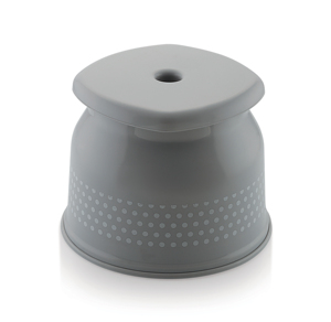 Modern Plastic <b>Stool</b> with Polka Dot Design Lightweight Home Furniture for Living Room and <b>Office</b> Use - Product Image 3