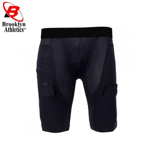 Private Label XL Slim Fit Pantalones cortos de compresión Cintura elástica ligera Diseño único para Fitness Correr Etiqueta privada Precio bajo - Product Image 3