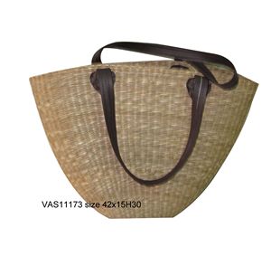 Vietnam Seagrass Panier Naturel Durable Tissé À La Main Conception Pour Le Stockage Et La Décoration OEM Emballage En Vrac Prêt À L'exportation - Product Image 6