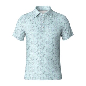 Camiseta Polo para Hombre, Suave al Tacto, Transpirable, Mezcla de Algodón, Ropa de Verano - Product Image 4