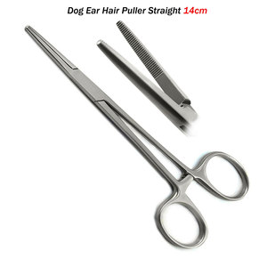 Professional Small Animal Pet Grooming Tools 5pcs <b>Dogs</b> and Cats Ear Hair Remover Tartar Remover Precision <b>Scissors</b> for Safe - Product Image 2