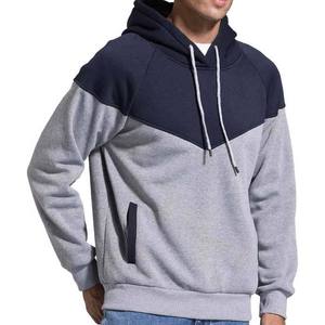 <b>Men</b> <b>Pullover</b> & Zip-Up Hoodie 100% Cotton Fleece Solid Quick Dry Custom Logo OEM Wholesale Autumn Loose Fit 2026 - Product Image 3