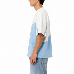 เสื้อยืดทรงบ็อกซี่ทันสมัย เนื้อผ้าฝ้ายพรีเมียม สไตล์ลำลอง ออกแบบได้ตามต้องการ สำหรับผู้ชาย แฟชั่นและสวมใส่ได้ทุกวัน - Product Image 5