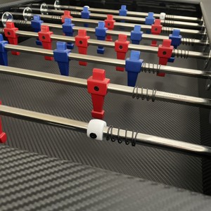 MSport Carbon Fiber Luxury Foosball Table Modern Designer Soccer Game Table for Indoor <b>Entertainment</b> - Product Image 5