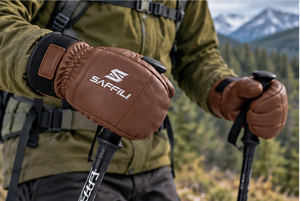 Guantes de Cuero Cálidos para Invierno, para Snowboard - Product Image 4