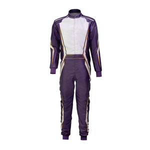 ชุดแข่งรถโกคาร์ทสำหรับผู้ชายแบบกำหนดเองจากโรงงานปากีสถาน พร้อมโลโก้ปักและพิมพ์ลาย ชุดฝึกซ้อม - Product Image 1