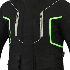 Veste de moto réfléchissante NeoGlow pour le tourisme - Product Image 6
