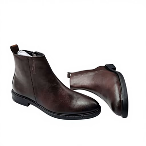 Botas de Tobillo Ligeras para Hombre, Transpirables, Impermeables, Antideslizantes, Antiolor, con Cierre de Cordones, para Todas las Temporadas - Product Image 1