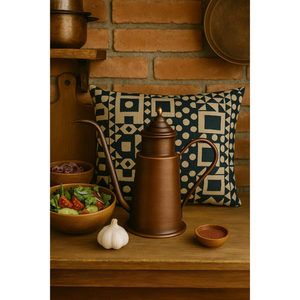 Hot Selling Kitchen Tableware Pure Copper Hammered <b>Jug</b> with Custom Logo Brass Handle Metal <b>Drinks</b> Hotels Direct Manufacturers - Product Image 6