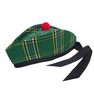 Sombrero Glengarry escocés para piper, de lana, con tartán del Orgullo Escocés, sombrero para gaita de carasolas - Product Image 6