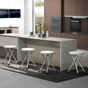 Built-In Handle <b>Folding</b> <b>Stool</b> for Adults Comfortable Portable Chair - Product Image 2