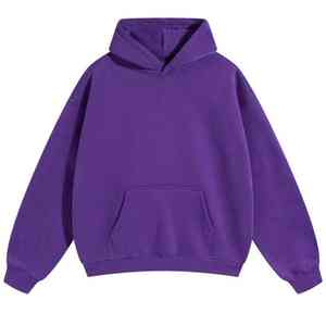 Sweat-shirts à capuche en molleton de haute qualité, poids lourd, couleur unie, manches longues, printemps, écologiques, vente en gros, sweat-shirts personnalisés pour hommes - Product Image 3