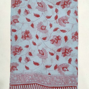 Paréo Sarong 100% Coton Pur à Imprimé Floral Numérique, Cache-maillot de Bain Léger, Respirant et Doux, Écharpe de Plage pour Femme, Vente en Gros - Product Image 3