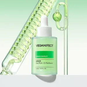 Veganifect Sérum de zinc à l'orge verte 30ml Produit de soin pour la peau de haute qualité - Product Image 1