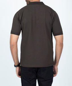 Polo-shirts de golf personnalisés à séchage rapide pour hommes et enfants, T-shirts unis décontractés avec logo brodé, blancs pour sublimation pour T-shirts de garçons - Product Image 5
