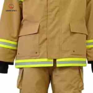 Trajes de Bombero Personalizados al por Mayor Más Vendidos, Uniforme de Bombero Personalizado de Fábrica Según Normas, Traje de Trabajo - Product Image 3