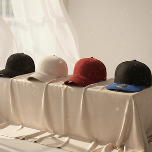 Casquette de baseball en maille 100% coton respirante et imperméable, logo brodé sur le devant, snapback réglable pour l'extérieur, la plage et les occasions décontractées - Product Image 2