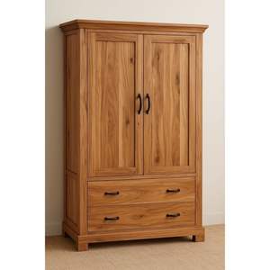 Armoire intérieure sur mesure en teck, fabrication indonésienne, meubles en bois massif - Product Image 1