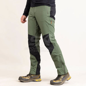 Vêtements de randonnée d'extérieur flexibles avec matière respirante, coupe confortable, pantalon softshell pour homme, pantalon softshell - Product Image 3