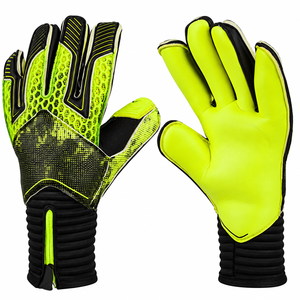 Gants de gardien de but en latex professionnels BRG avec protection des doigts, fabrication sur mesure OEM, vente en gros de gants de gardien de but - Product Image 1