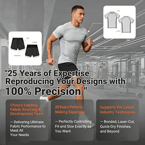<b>TShirts</b> Manufacturer Custom Cotton Breathability Muscle Tapered Fit Workout Training Mens Gym Customized Compression T shirt - Product Image 5