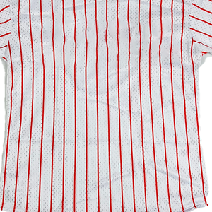 2026 New DST White Pinstripe <b>Baseball</b> Jersey Women Greek Letter Embroidered Sports Button Up Casual Sorority Style Streetwear - Product Image 6