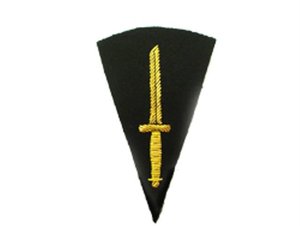 Handmade Embroidered Custom Made Bullion Wire Royal Crown <b>Peak</b> <b>Cap</b> Patches 3D Embroidery Golden Silver Fashion Badges Uniform - Product Image 2