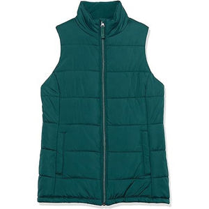 OEM Custom Logo Breathable Puffer <b>Vest</b> For <b>women</b> Jacket Sleeveless Quilted <b>Winter</b> Wear <b>Vest</b> Made in Pakistan <b>Women</b> jacket - Product Image 1