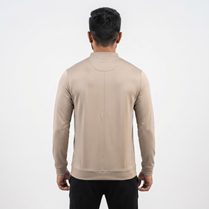 Chaqueta Deportiva Personalizada para Hombre, 100% Poliéster, con Cierre Completo, Cuello Redondo, para Entrenamiento Deportivo - Product Image 3