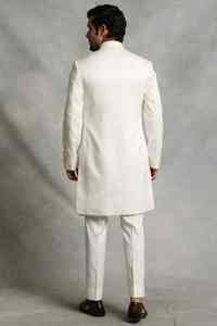 Salwar Kameez para Hombre, Estilo Indio-Pakistaní, para Bodas, Traje de Novio Real Bordado, Antiarrugas, Protección Solar - Product Image 4