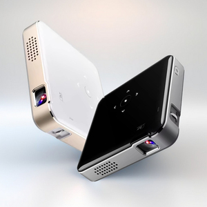 Aome Nhà Máy P60 <span class=keywords><strong>Mini</strong></span> Pocket DLP Máy Chiếu 1080P Video Hỗ Trợ Đa Phương Tiện Truyền thông & Màn Hình Phản Chiếu Với Airplay & Miracast 2G RAM - Product Image 2