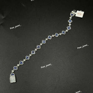 Bracelet tennis en moissanite le plus vendu pour un usage quotidien et des occasions spéciales, pierres taillées brillantes, durable, disponible à bon prix - Product Image 2