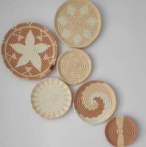 Cestas de pared de yute natural hechas a mano |   Decoración Boho 100% Biodegradable para el Hogar - Product Image 6