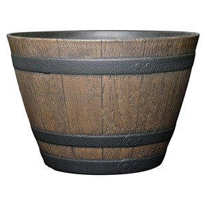 Elegante Maceta de Madera de Caoba - Venta al por Mayor de Jarrones y Macetas de Madera - Product Image 1