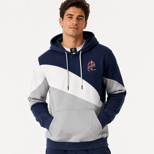 Sweat à capuche d'hiver personnalisé pour homme, vêtement tendance en polaire douce, coupe classique, coutures durables, confortable et écologique - Product Image 1