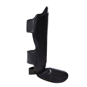 Espinilleras Ligeras de Muay Thai para Jóvenes, Material de Cuero y PU, Cómodas y Duraderas, Uso Profesional - Product Image 3