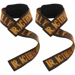 Sangles de musculation imprimées pour tractions, gants de musculation, sangles de force pour l'entraînement en salle de sport, support de poignet pour barre de musculation - Product Image 1