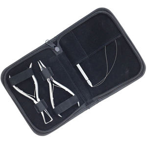 Nuevo Kit de Pinzas de Acero Inoxidable de Lujo para Extensiones de Cabello, Herramienta de Bucle, Aguja de Gancho, Extensiones de Pluma Super Doble ANAAIF - Product Image 2