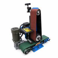Machine de ponçage et de polissage multi-types à roues à bande, adaptée au fer, à l'aluminium, à l'acier inoxydable, au bois, aux alliages, aux quincailleries et aux céramiques