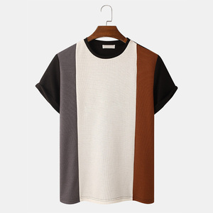 Camisetas Personalizadas de Algodón Grueso para Hombre, Estilo Urbano, Camisetas Lisas Lavadas, Estilo Vintage, Ropa Casual y Formal de Verano - Product Image 2