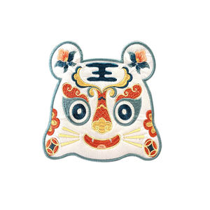 High Quality Custom 3D Embroidery Patches Colorful Cartoon <b>Animal</b> Design Iron On Sew On Badge for Clothing Hats Bags Streetwear - Product Image 2