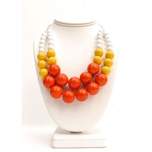 RR ENTERPRISES Collier ethnique traditionnel en résine et bois pour tenues, bijoux et accessoires d'Inde - Product Image 5