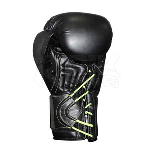 Guantes de Boxeo de Último Diseño Hechos en Fábrica, Guantes de Boxeo de Piel Sintética con Servicio OEM a la Moda - Product Image 3