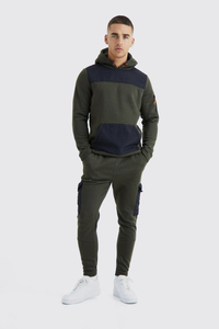 Conjunto Deportivo para Hombre, Corte Ajustado, Tejido Elástico Transpirable, Ropa Deportiva para Gimnasio, Traje para Correr, Entrenamiento, Uso Casual - Product Image 4