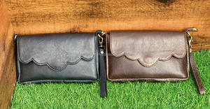 Recién llegado, bolsos cruzados de cuero genuino con estilo occidental, bolso de mano, bolsos cruzados de cuero genuino de diseñador único para mujer - Product Image 3