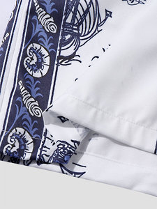 Pantalones Cortos Sublimados Personalizados de Alta Calidad, Nuevos Diseños, Pantalones Cortos Casuales de Playa para Verano, Impresión OEM, Transpirables para Hombre - Product Image 4