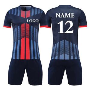 Nouveaux ensembles personnalisés, style respirant, design d'équipe unique, impression numérique en gros, best-seller, tissu doux, uniformes pour jeunes et adultes - Product Image 2