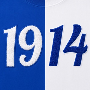 Phi Beta Sigma 1914 T-shirt décontracté à manches courtes et col rond pour homme, bleu royal et blanc, avec motif de numéros brodés - Product Image 6